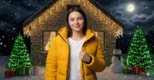 AI Girl Portrait Christmas