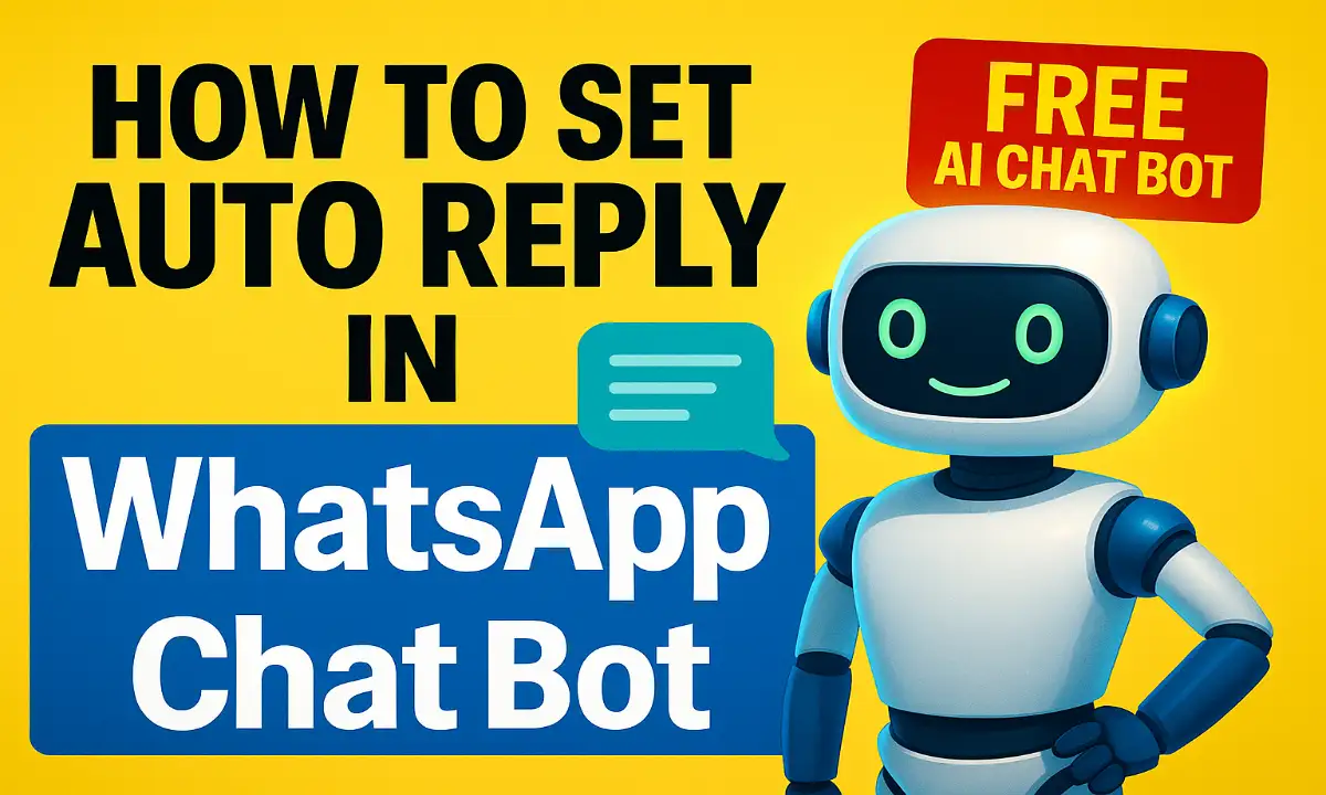 How to Set Auto Reply in WhatsApp